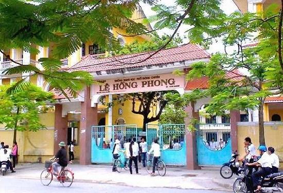 Cải tạo nâng cấp Trường THPT Chuyên Lê Hồng Phong
